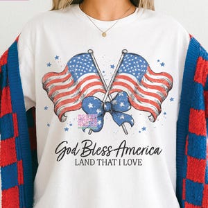 Gott segne Amerika, Christlich 4. Juli png, 4. Juli Sublimation, Unabhängigkeitstag png, Patriotisch png, Christlich png, Sublimation