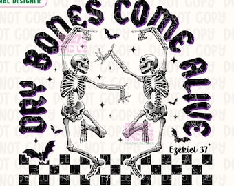 Dry bones skeleton png Png, Retro Halloween Png, Skeletons dancing Png, zekiel 37,  aesthetic Christian design, Christian Halloween png
