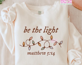 Sé la Luz PNG, Fe Navidad PNG, Feliz Navidad PNG, Navidad PNG, Fe PNG, Jesús es la Razón PNG, Diseño de Sublimación