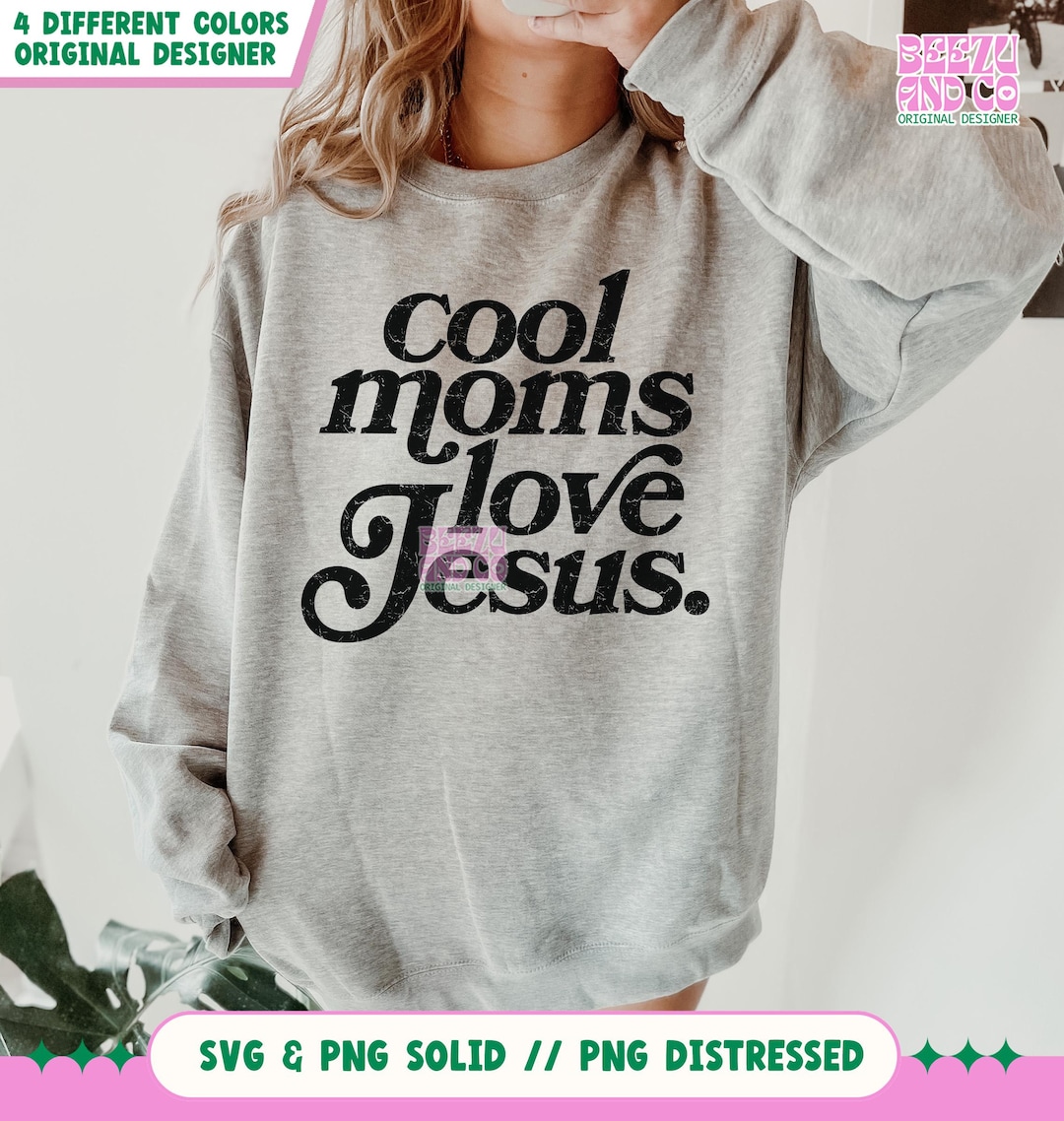 LEOPARD PRINT  COOL MOMS LOVE JESUS 9E