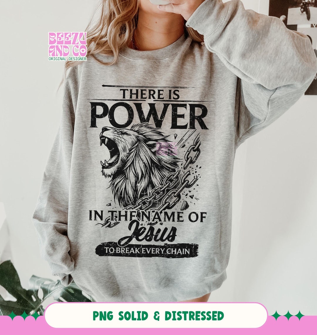 There is Power in the Name of Jesus Png, Scripture Christian Png ...