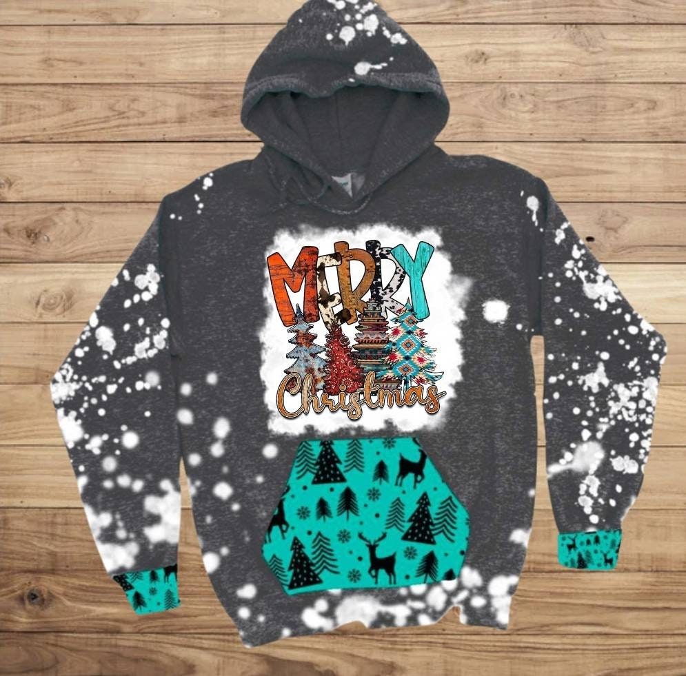 Christmas Hoodie - Etsy