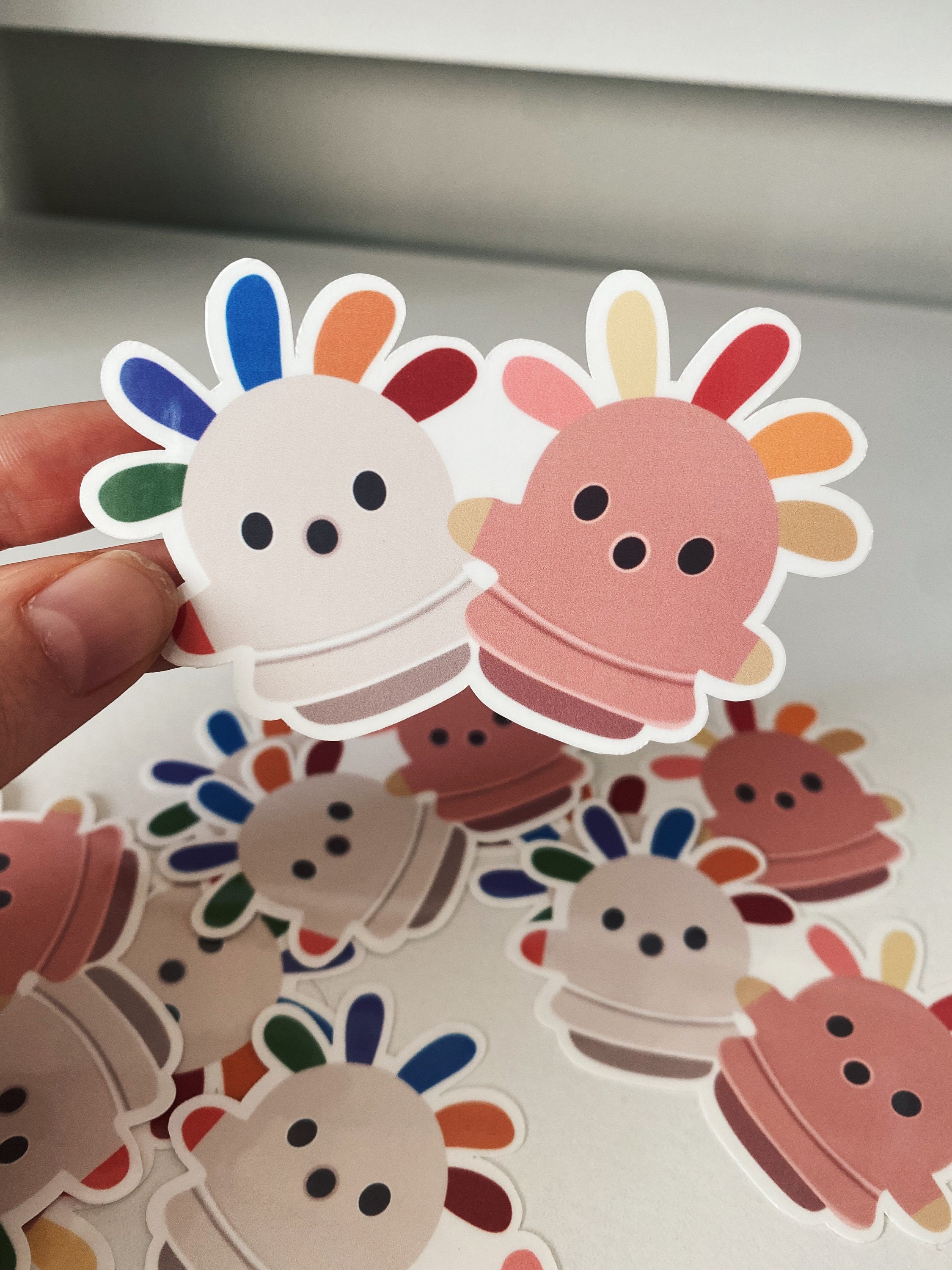Gyroid Stickers Squeakoid Gyroid Animal Crossing Vinyl Sticker | ACNH - Etsy
