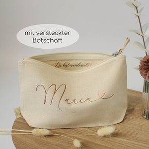 Geschenktäschchen mit versteckter Botschaft | 'Du bist wundervoll!'