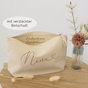 Bag with hidden message | Gift for godmother