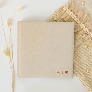 Personalisiertes Fotoalbum, Erinnerungsbuch, Babys Erstes Fotoalbum, Fotoalbum zur Hochzeit, Album Familie, Herz