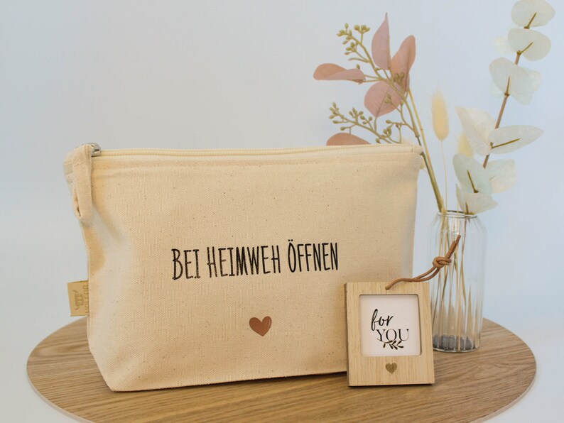 Geschenk gegen Heimweh Täschchen 'Bei Heimweh Etsy Österreich