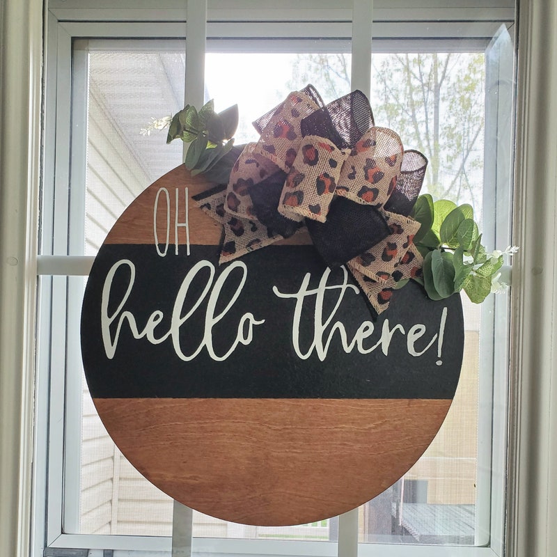 Oh Hello Sign - Etsy