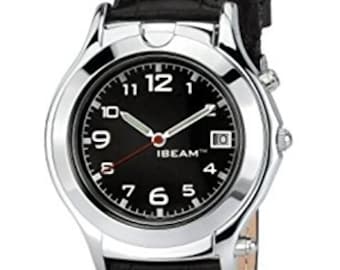 Relojes iBeam, reloj con lente de aumento y linterna, iBeam Watch, reloj de baja visión, reloj con linterna LED.