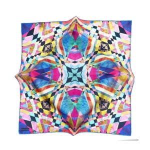 Gladiolus Silk Scarf image 4