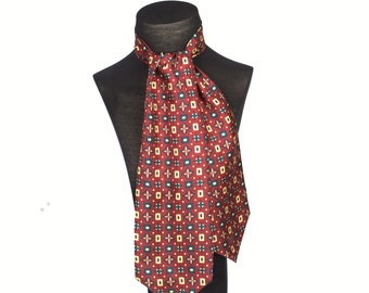 Thistle Brugnia Color Ascot Men&#39;s Scarf