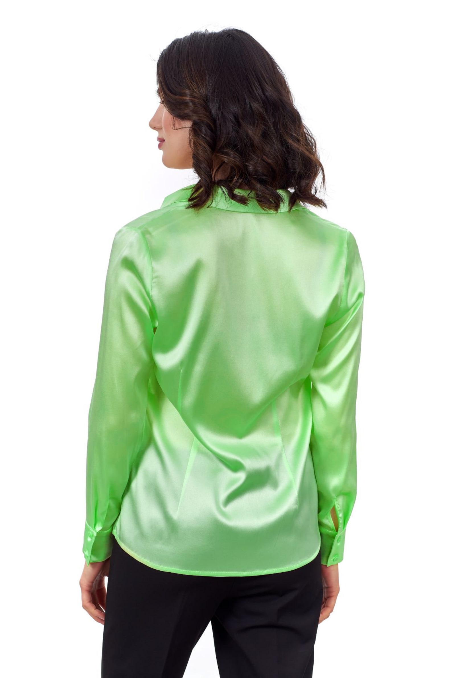 Pistachio Green Oversized Shirt