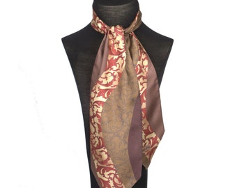 Pandora Brown Ascot Men's Scarf