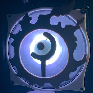 FFXIV Job Logo Ventilator Grill/Cover (120 mm + 140 mm) ALLE banen beschikbaar