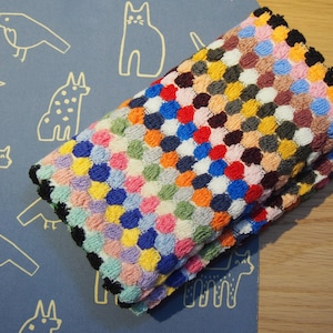 Rainbow Kitchen Towel Turkish Cotton Pom Pom Soft Boho Bohemian Multi Color Absorbent Quick Dry Vibrant Colorful Dish Wash Cloth Unique Gift