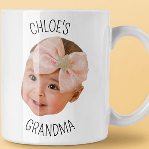 Personalized Mug - Gift for Parent - Custom Photo Mug - Baby Face Mug - Personalized Mug - Gift for Father’s Day - Baby Photo Mug Grand