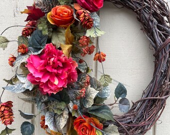 Romantic Fall Beauty of a Wreath