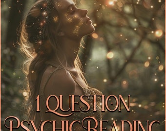 1 Question Intuitive Psychic Reading. Fast and Accurate Reading.
