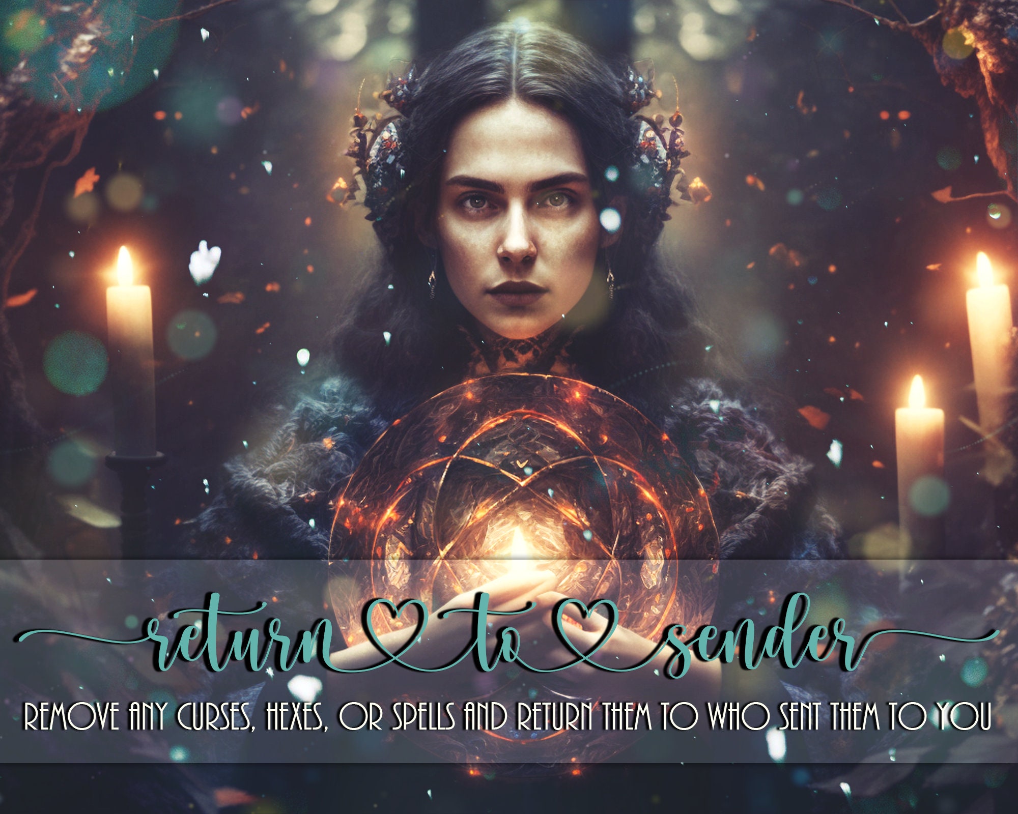 Return to Sender Spell Refute the Negative Energy Thrown at Etsy