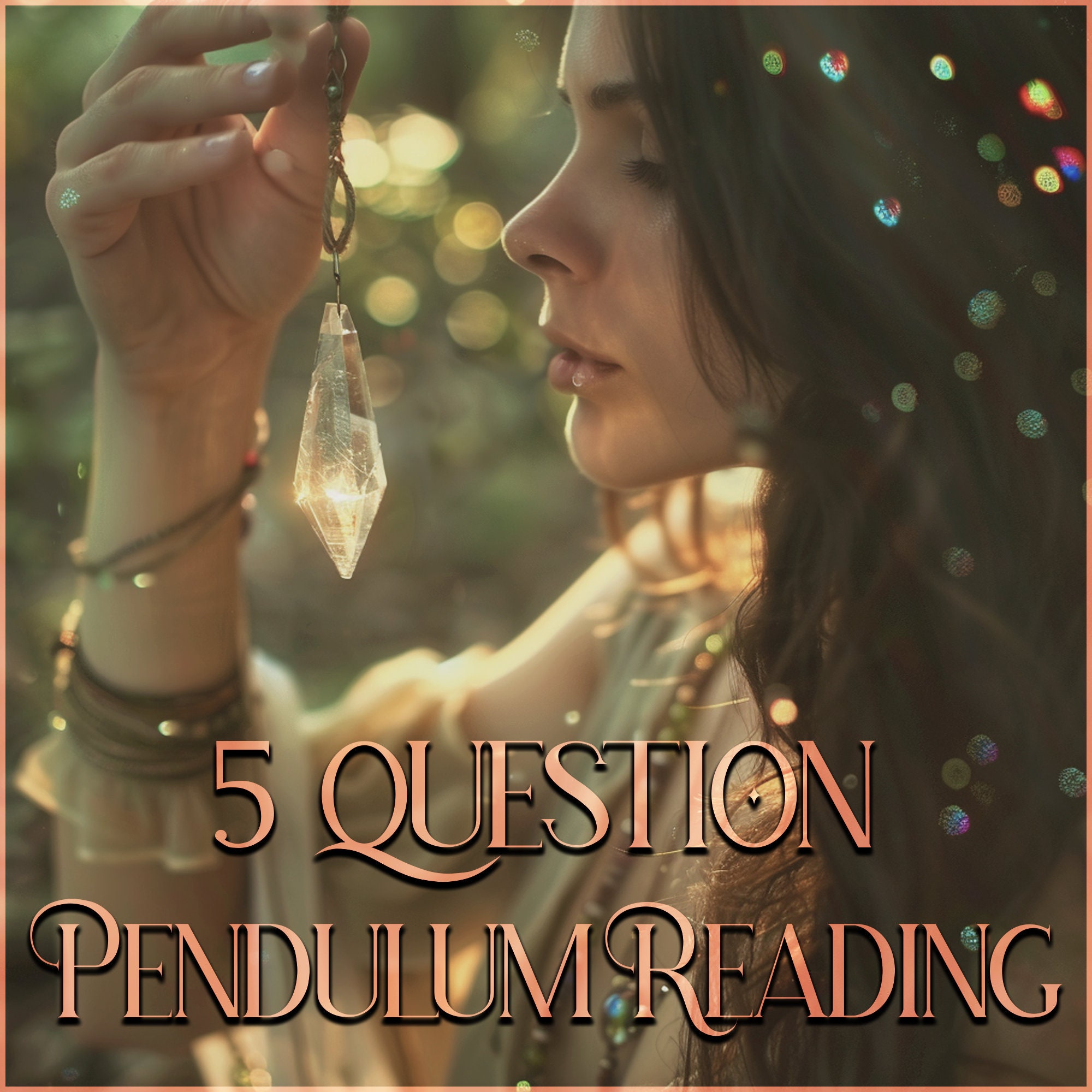 5 Question Pendulum Reading. Yes/no Questions. Ask the Pendulum for ...