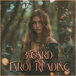 Lectura de cartas de Tarot y/o Oráculo de 3 cartas. Lectura rápida y precisa.