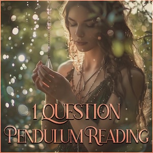 1 Question Pendulum Reading. Yes/No Questions. Ask the Pendulum for Guidance