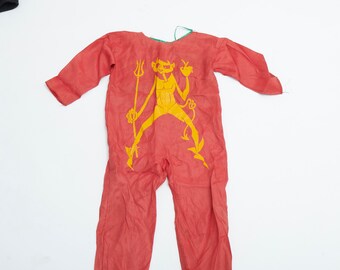 Costume de diable pour enfants des années 60