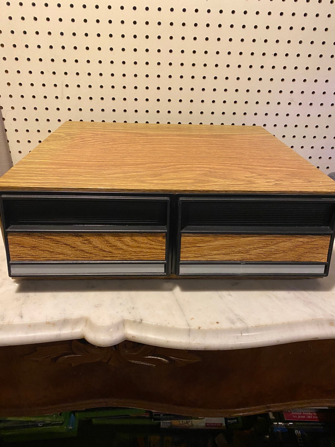 VHS Storage Movie Storage VHS Tape Storage 2 Drawer VHS Etsy