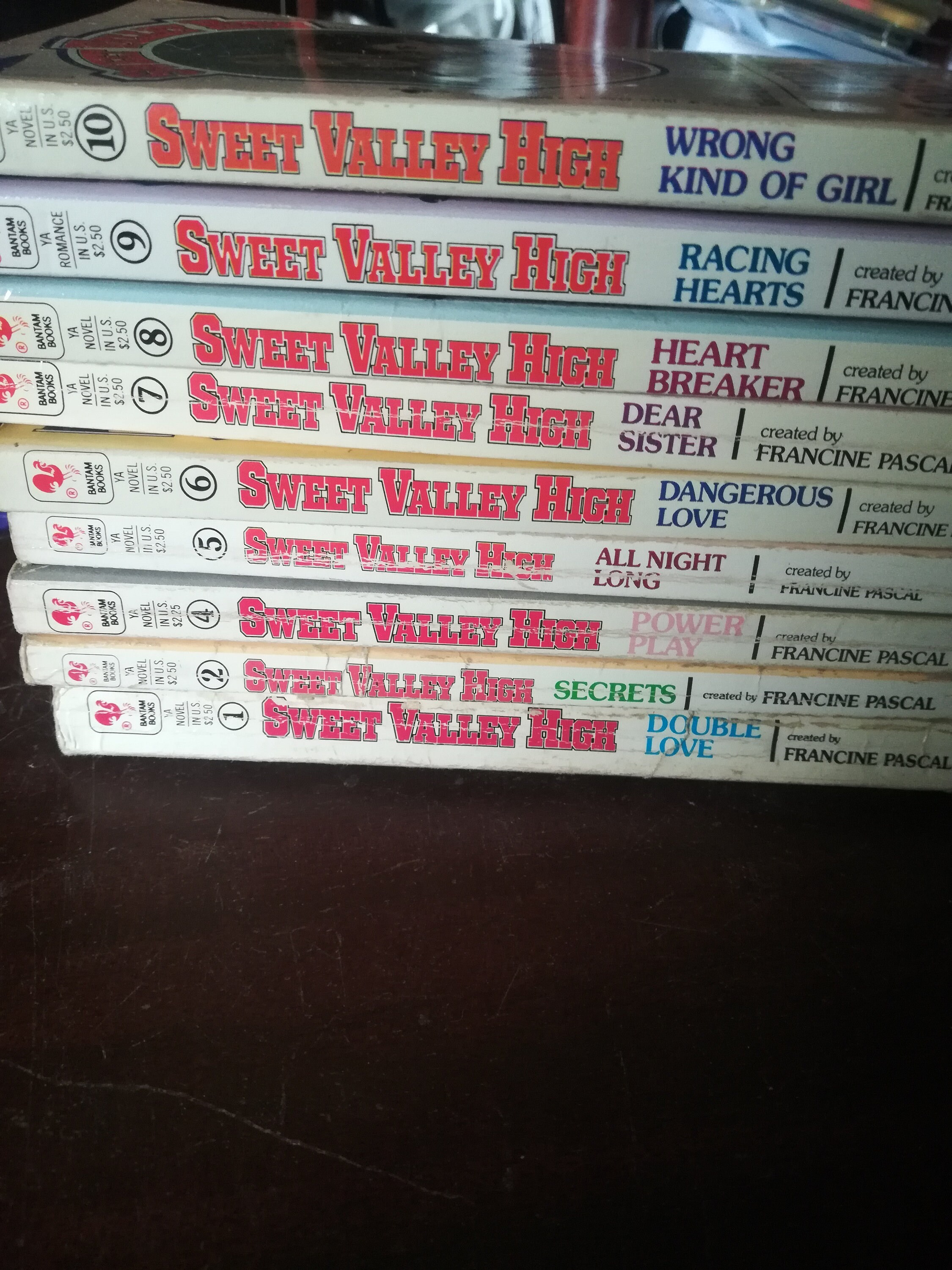 Sweet Valley High Books Collection by Francine Pascal Etsy