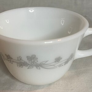 Corelle Corning Ribbon Bouquet Coffee Mug Cup - Corningware Replacement