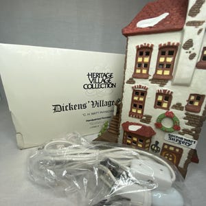 Department 56 - C.H. Watts Physician Office - Dickens Village Collection - Christmas Village Building - #5568-9