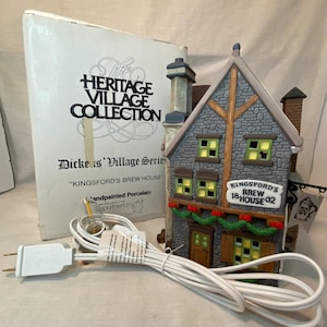 Vintage Dept 56 Brew House - Etsy