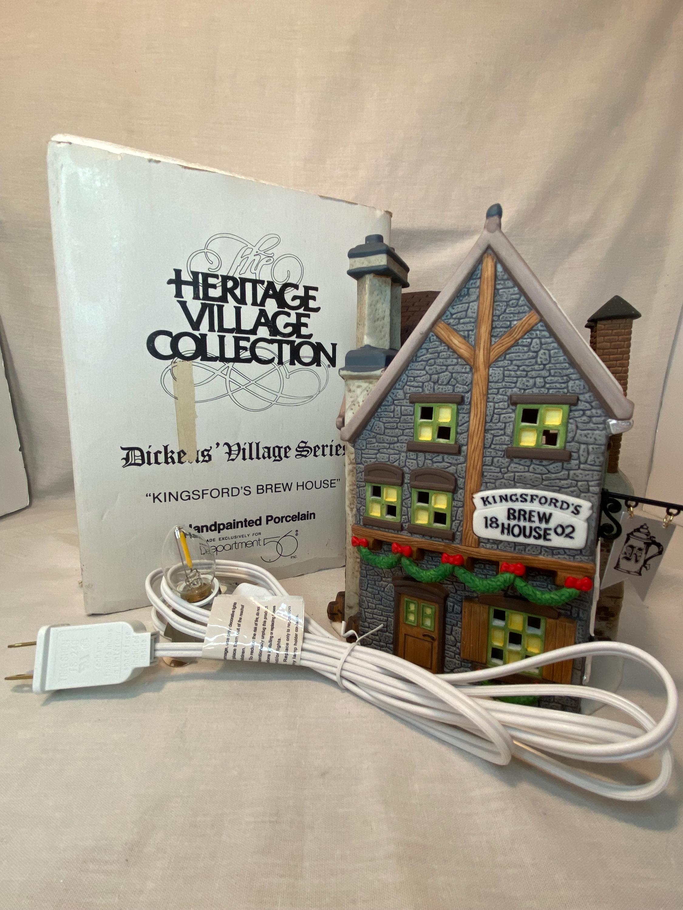 KINGSFORD'S BREW HOUSE 18 置物 DICKEN'S VILLAGE SERIES