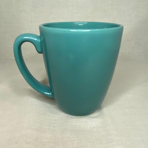 Turquoise Corelle Stoneware Corelle Coordinates Coffee Tea Mug - Greenish Blue Coffee Mug - Corelle Replacement