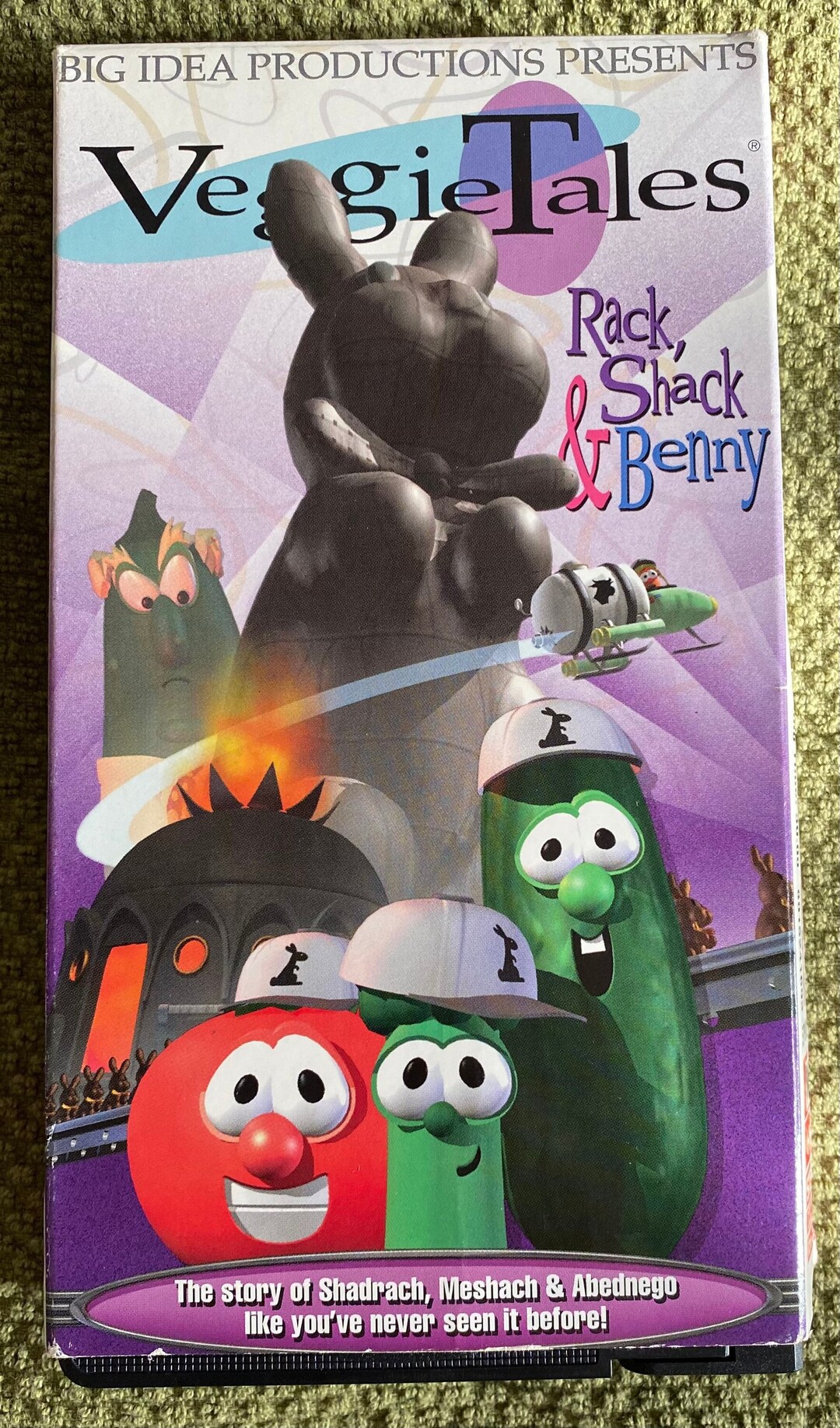 Vintage Veggie Tales Rack Shack and Benny the Story of Etsy