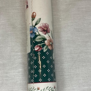 Vintage Floral Garden Wallpaper Border - Decorative Floral Garden Border by Sunworthy