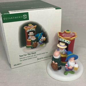 Department 56 - Two for the Show - North Pole Village Collection - Christmas Village Building - #56.56814