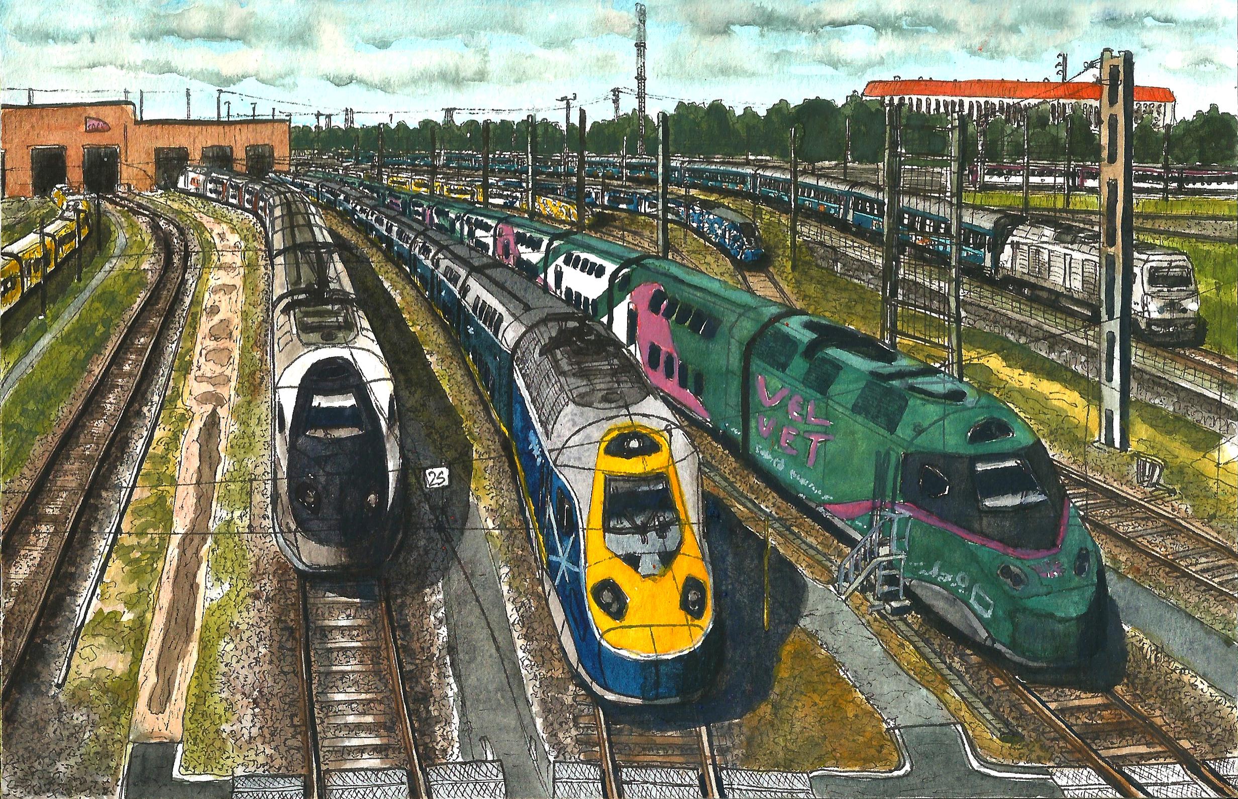 フランス国鉄 - アンティーク SNCF刻印 鉄道クリップ 鉄道好き