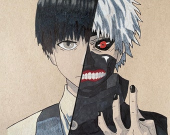 Pencil Art Anime Etsy Pencil Art Anime Etsy
