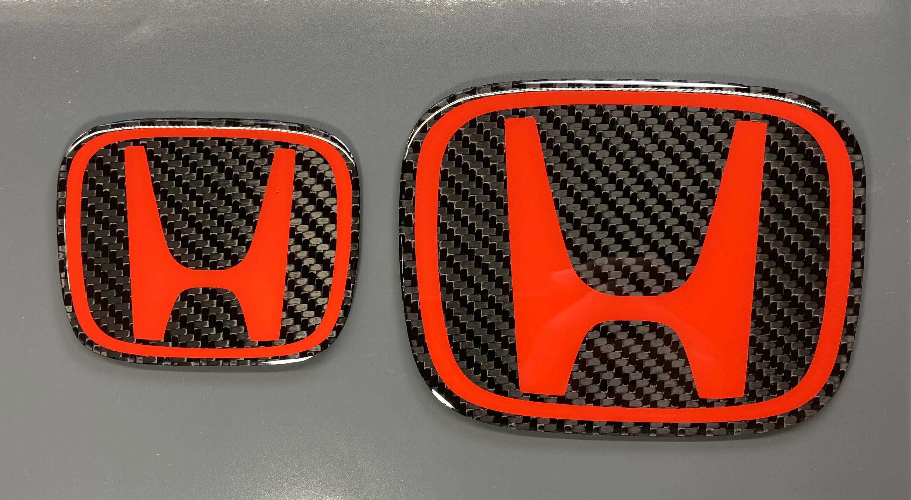 100 Real Carbon Fiber Honda Emblem Etsy