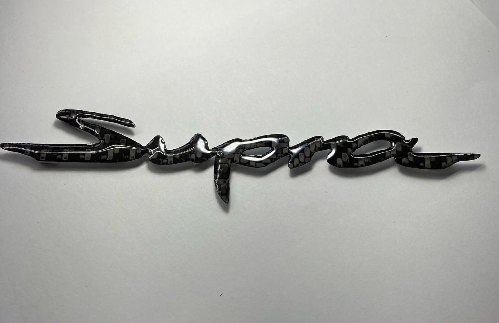 REAL Carbon Fiber 2020 Supra Emblem Etsy