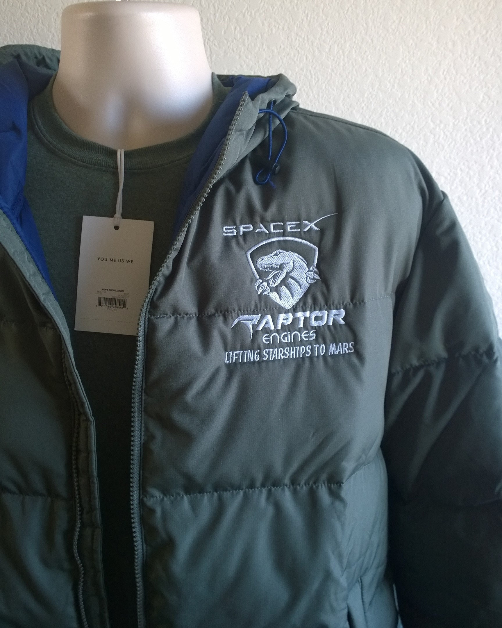 men's soft shell jacket spacex