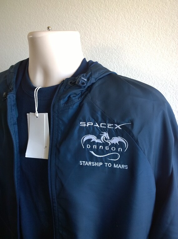 LARGE SPACEX Jacket Crew Dragon Starship to Mars | Etsy