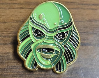 Ricou Browning as the Creature from the Black Lagoon (1954) Enamel Pin