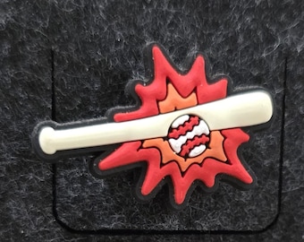 Baseball Bat Hit Pin