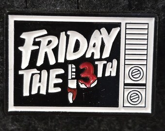 Friday the 13th TV (1987) Enamel Pin
