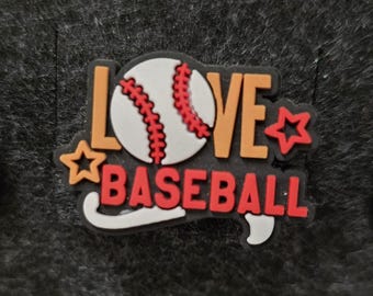 Love Baseball Pin