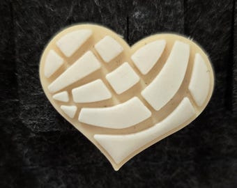Heart Concha Pan Dulce Pin