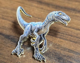 Raptor Jurassic World Enamel Pin