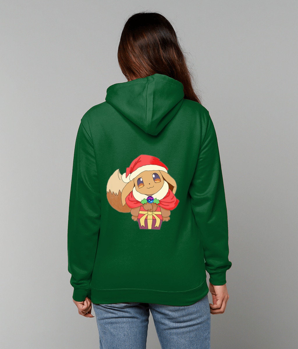 Eevee hoodie with ears cheap